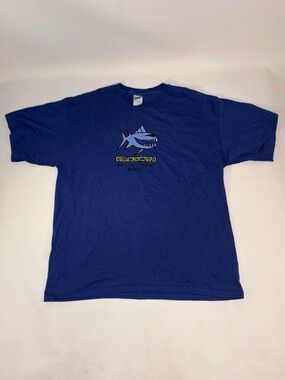 🛳️ VINTAGE Y2K ROYAL CARIBBEAN INTERNATIONAL STYLIN GET OUT THERE FISH T-SHIRT
